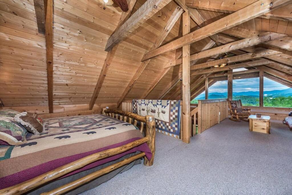 View! Private! Hot Tub,Pool Table,Fireplace,Relax! Sevierville Εξωτερικό φωτογραφία